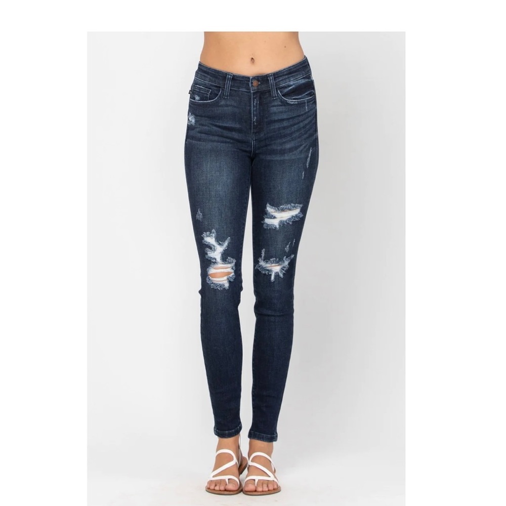 Worn once. Skinny Judy Blue jeans!